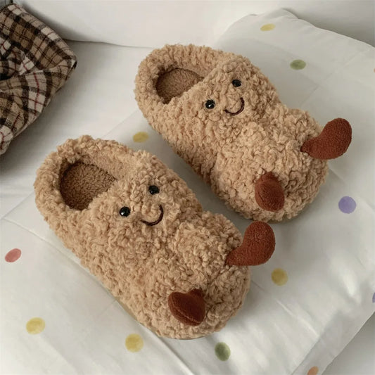 Cartoon Plush Slippers