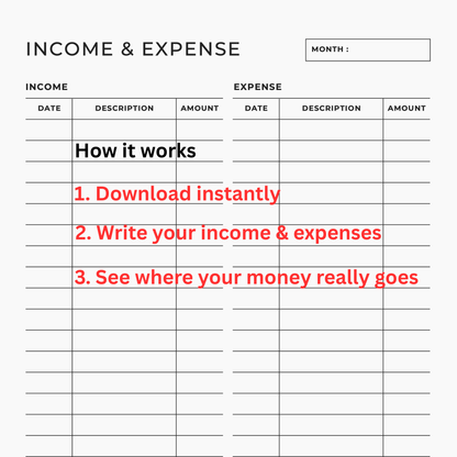 Where Did My Money Go? The Simple Expense Tracker That Finally Reveals Your Hidden Spending