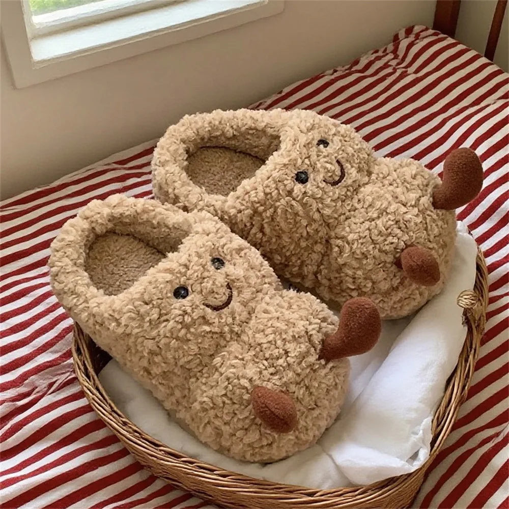 Cartoon Plush Slippers