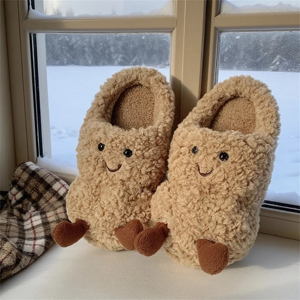 Cartoon Plush Slippers