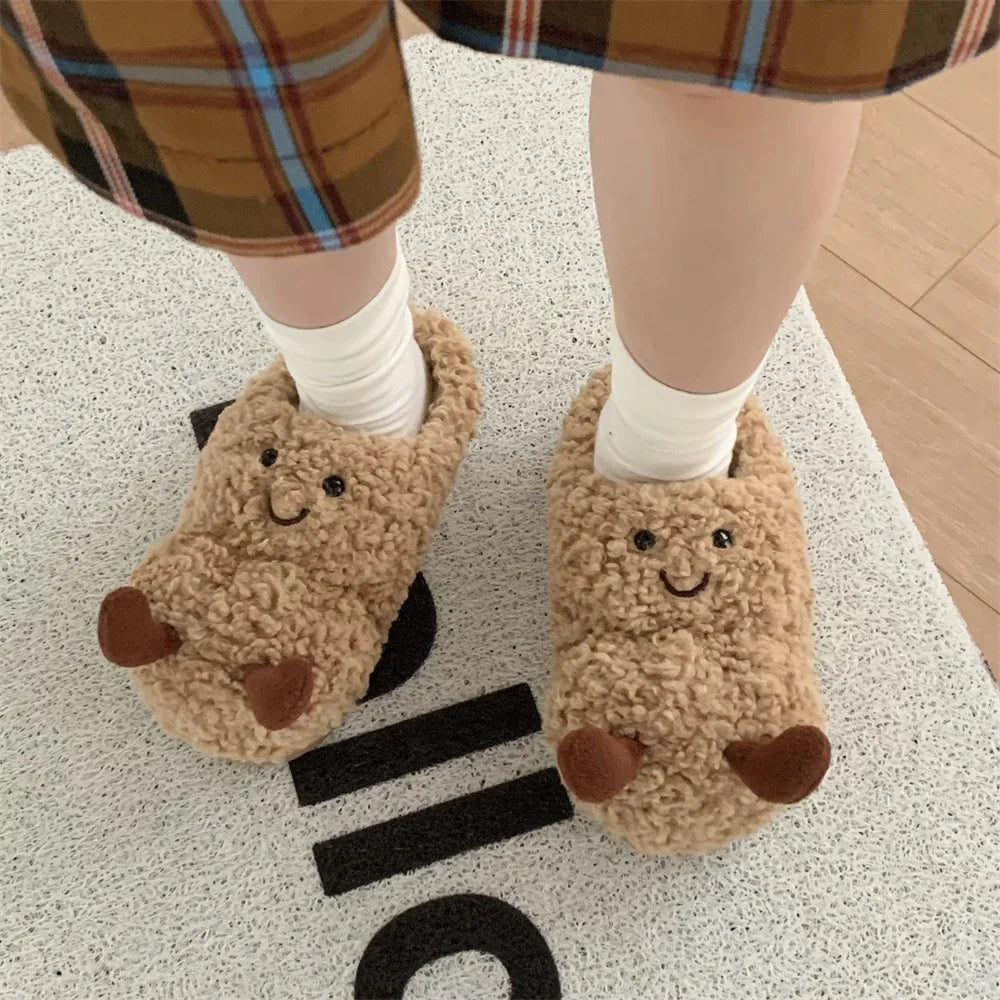 Cartoon Plush Slippers