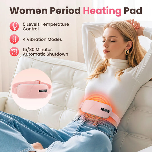 Instant Relief Menstrual Heating Belt Say Goodbye to Period Cramps 💗