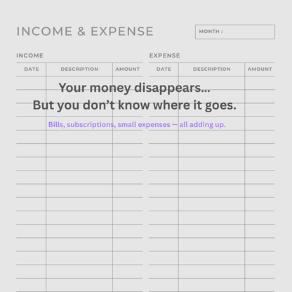 Where Did My Money Go? The Simple Expense Tracker That Finally Reveals Your Hidden Spending